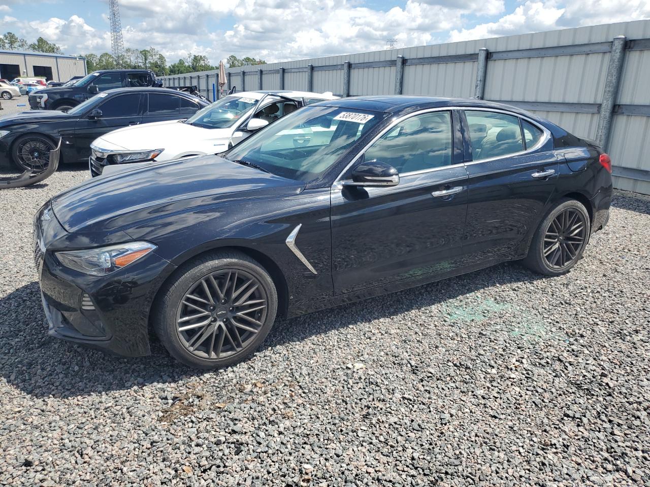 2019 Genesis G70 Advanced, VIN KMTG34LA6KU021479 — Minor dents and scratches