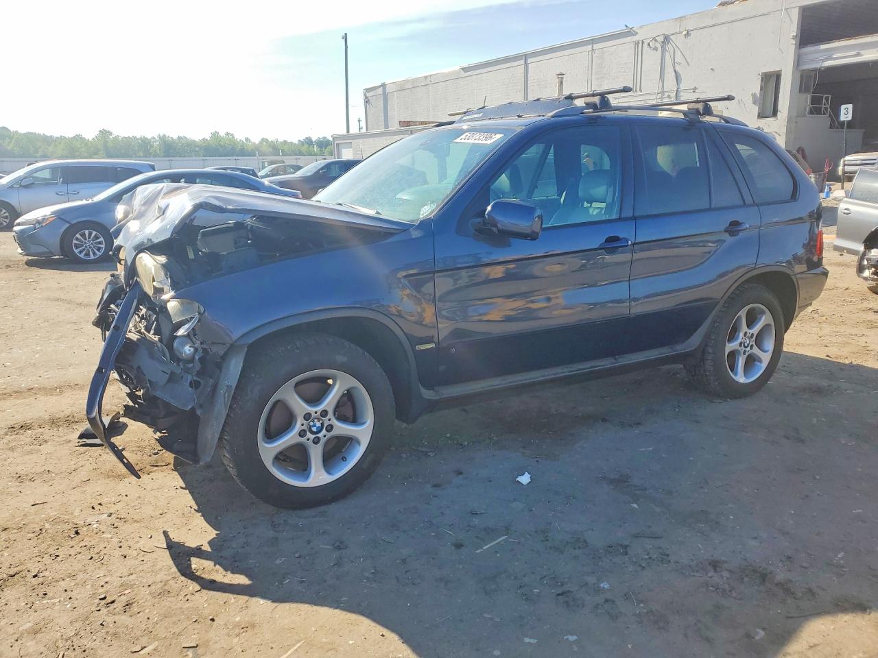 2004 BMW X5 3.0i, VIN 5UXFA135X4LU30402 — Перед