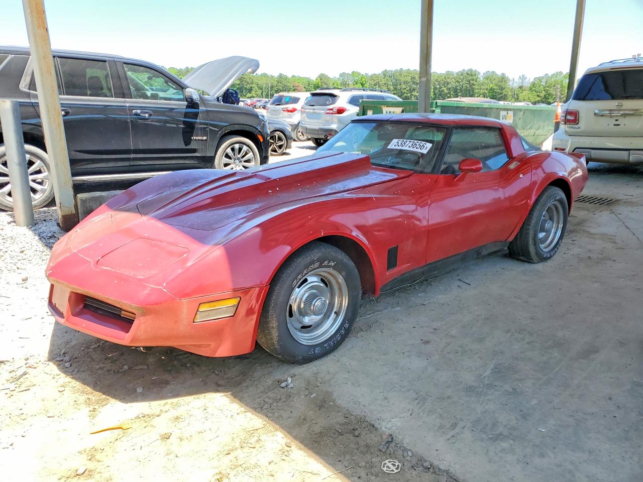 1981 Chevrolet Corvette, VIN 1G1AY8766BS429715 — Minor dents and scratches