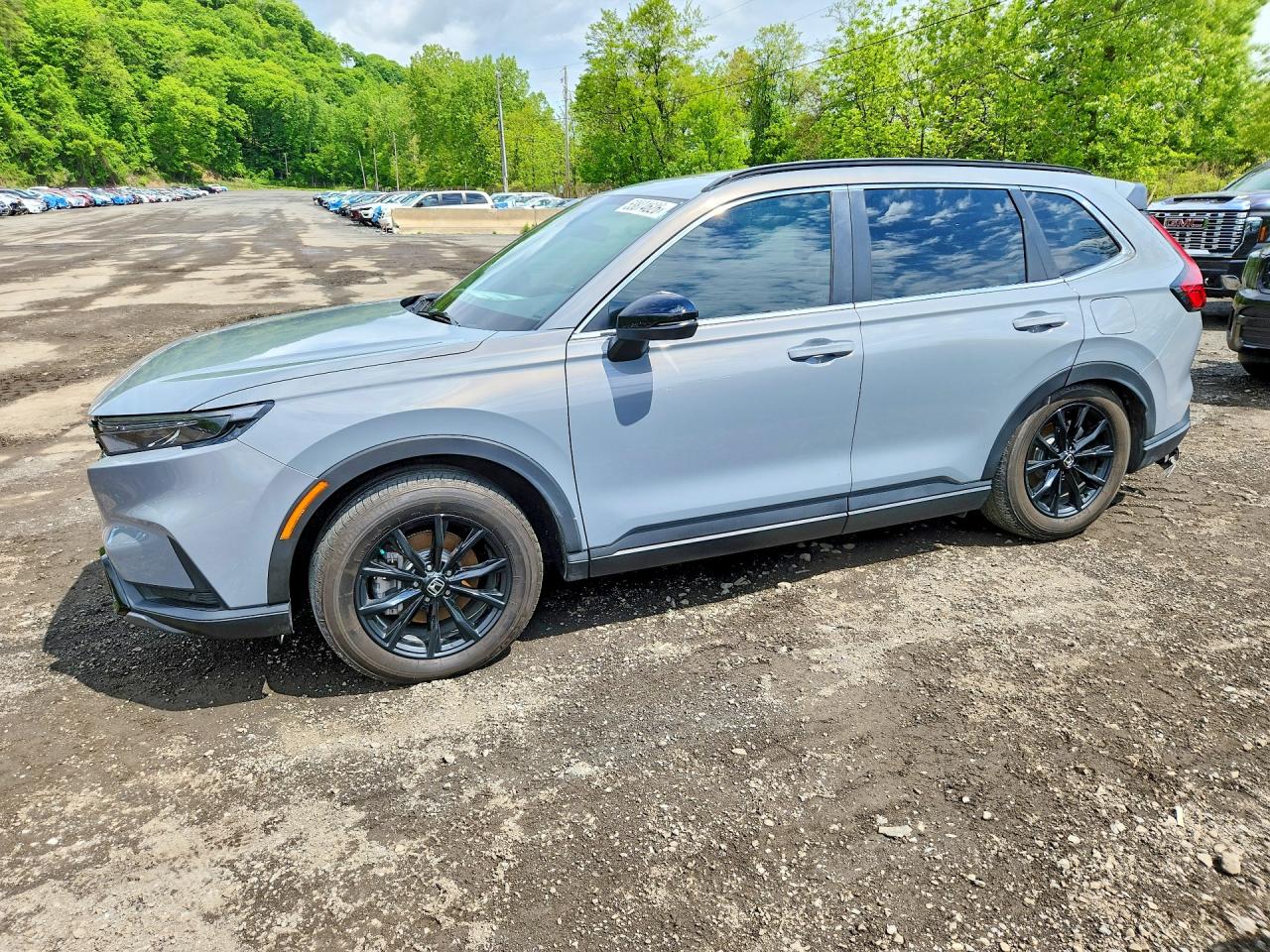 2025 Honda CR-V Sport-L, VIN 7FARS6H89SE070975 — Пожар в салоне