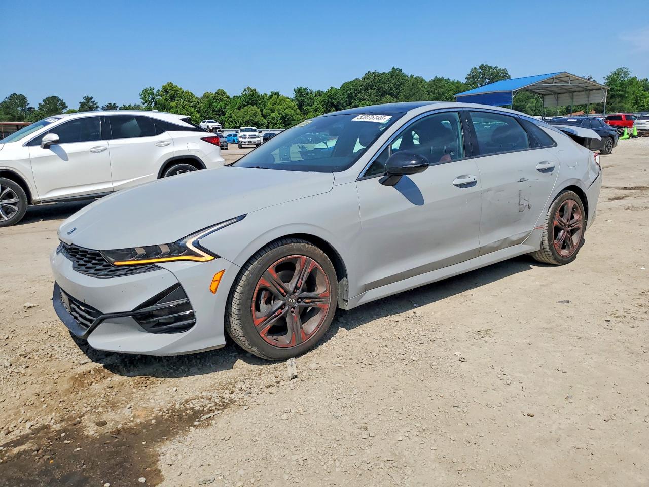 2021 Kia K5 GT-Line, VIN 5XXG64J26MG072149 — Rear end