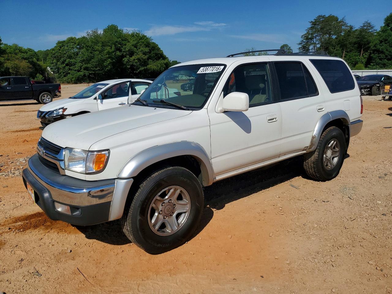2002 Toyota 4Runner SR5, VIN JT3GN86R420236730 — Ранее повреждён