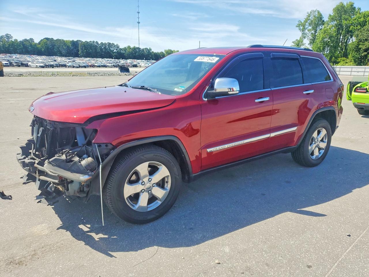 2013 Jeep Grand Cherokee Limited, VIN 1C4RJFBG8DC501210 — Front end