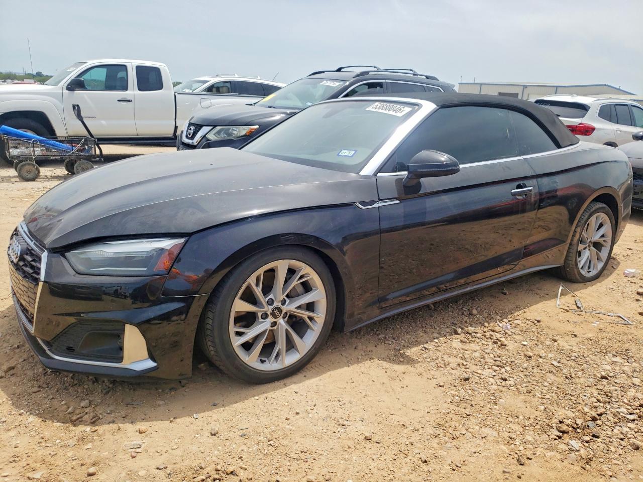 2022 Audi A5 Cabriolet Premium, VIN WAU2AGF57NN002675 — Перед
