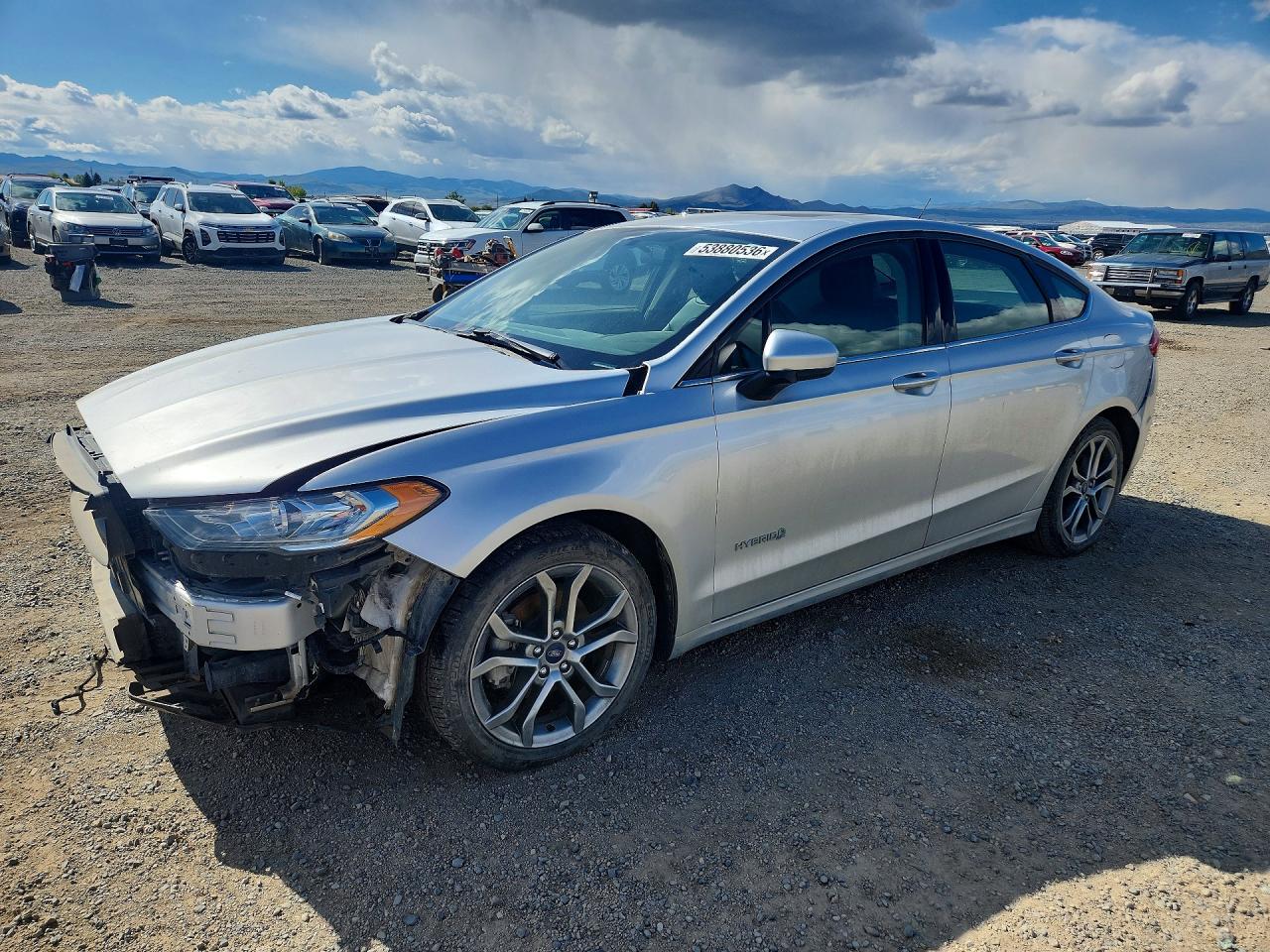 2017 Ford Fusion Hybrid SE, VIN 3FA6P0LU9HR387041 — Stripped