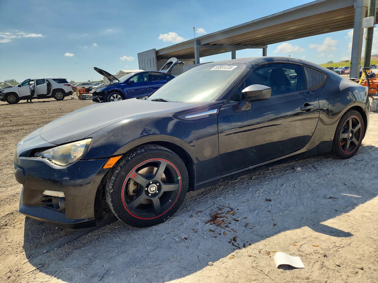 2016 Subaru BRZ Limited, VIN JF1ZCAC10G8604710 — Вода / потоп