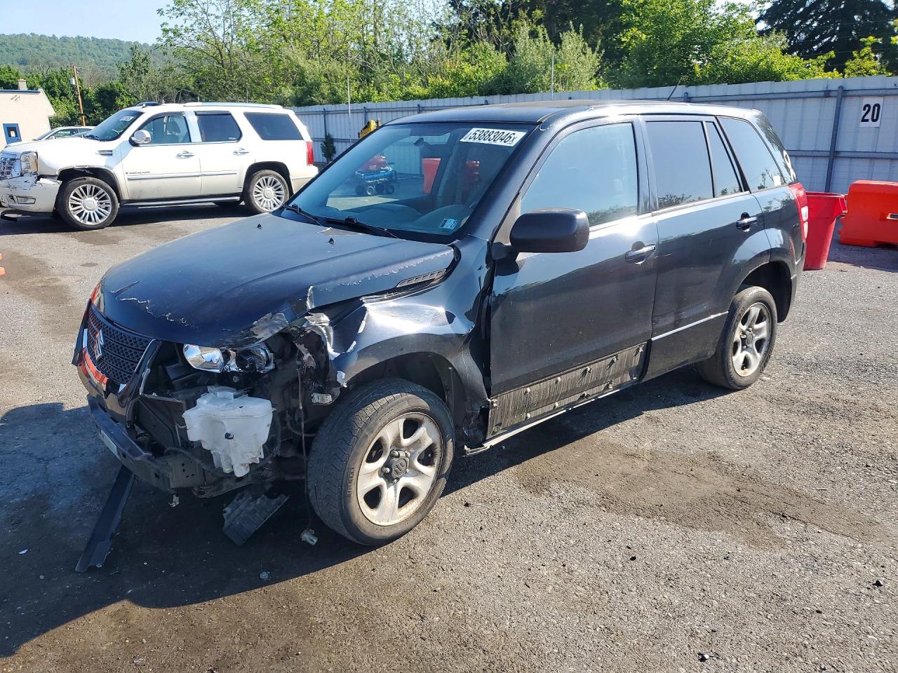 2012 Suzuki Grand Vitara Premium, VIN JS3TD0D2XC4100442 — Front end
