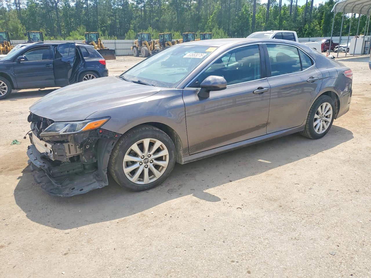 2019 Toyota Camry XLE, VIN 4T1B11HK0KU228363 — Burn