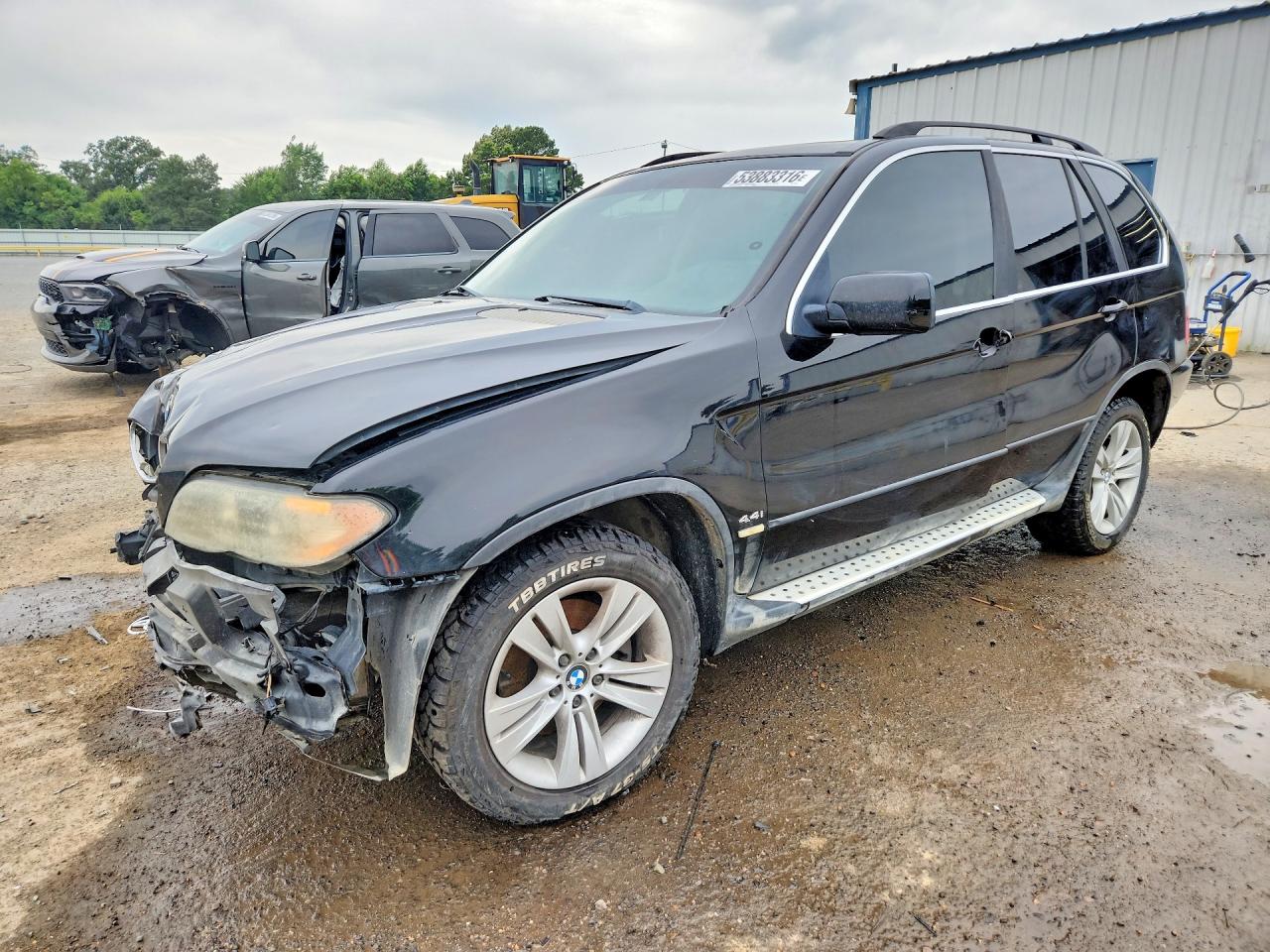 2004 BMW X5 4.4i, VIN 5UXFB53514LV05444 — Перед