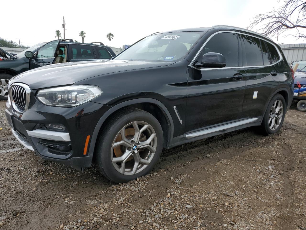 2021 BMW X3 sDrive30i, VIN 5UXTY3C06M9F10911 — Water / flood