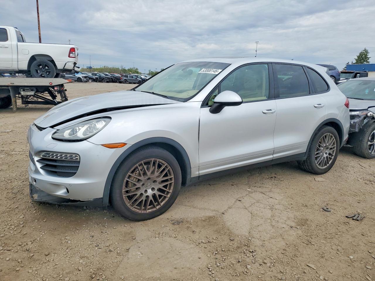 2011 Porsche Cayenne S, VIN WP1AB2A20BLA47331 — Front end