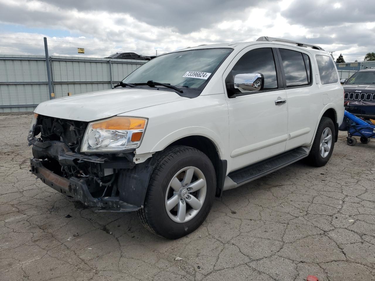 2011 Nissan Armada Platinum, VIN 5N1AA0NC7BN612301 — Перед