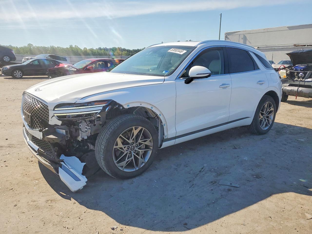 2023 Genesis GV70 2.5T, VIN KMUMADTB0PU084419 — Front end