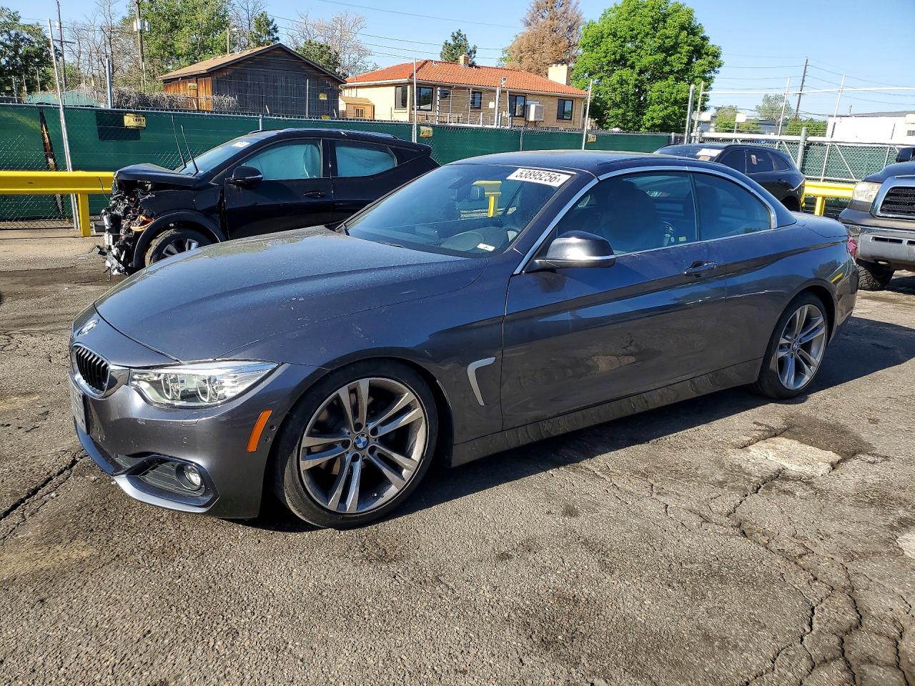 2014 BMW 4 Series 428i xDrive, VIN WBA3T1C55EPS98512 — Undercarriage