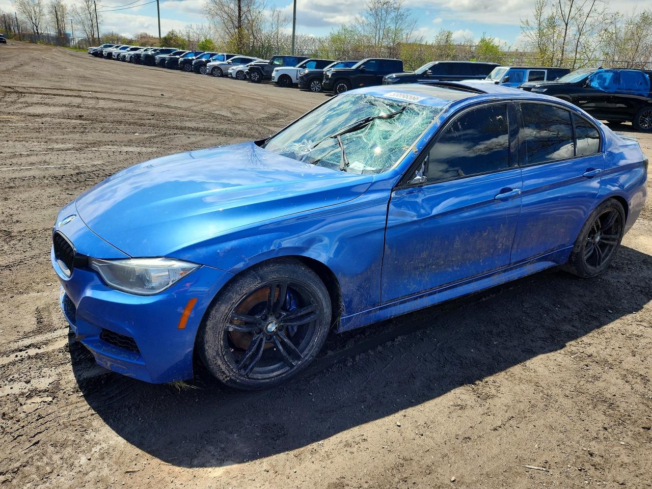 2014 BMW 3 Series 328i, VIN WBA3A5G58ENP29878 — Крыша