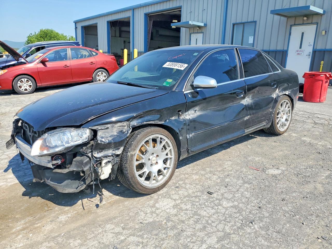 2006 Audi S4, VIN WAUGL78E46A016832 — Front end