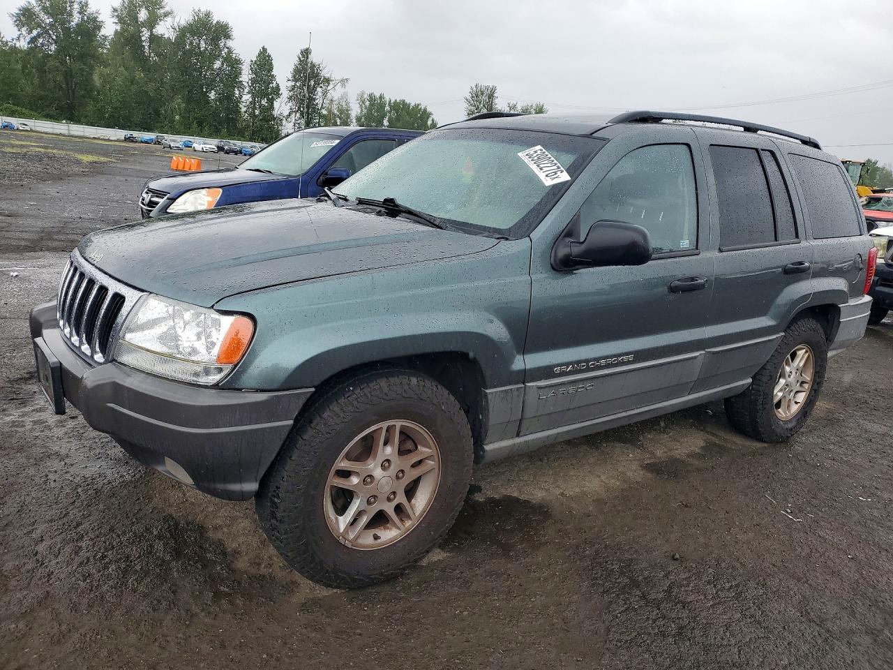 2002 Jeep Grand Cherokee Laredo, VIN 1J4GW48SX2C168394 — Rear end