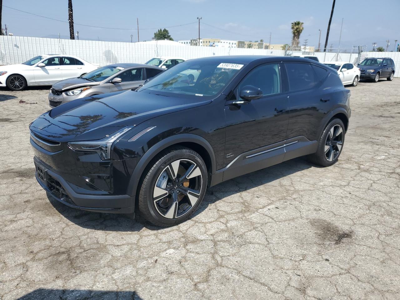2025 Polestar 3, VIN 7SYEA3YB6SG027054 — Burn