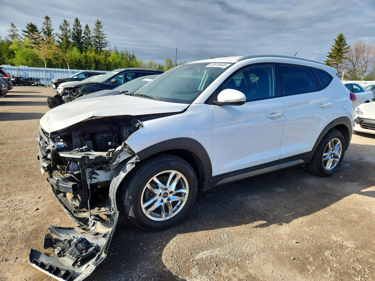 2016 Hyundai Tucson Sport, VIN KM8J3CA28GU058272 — Перед