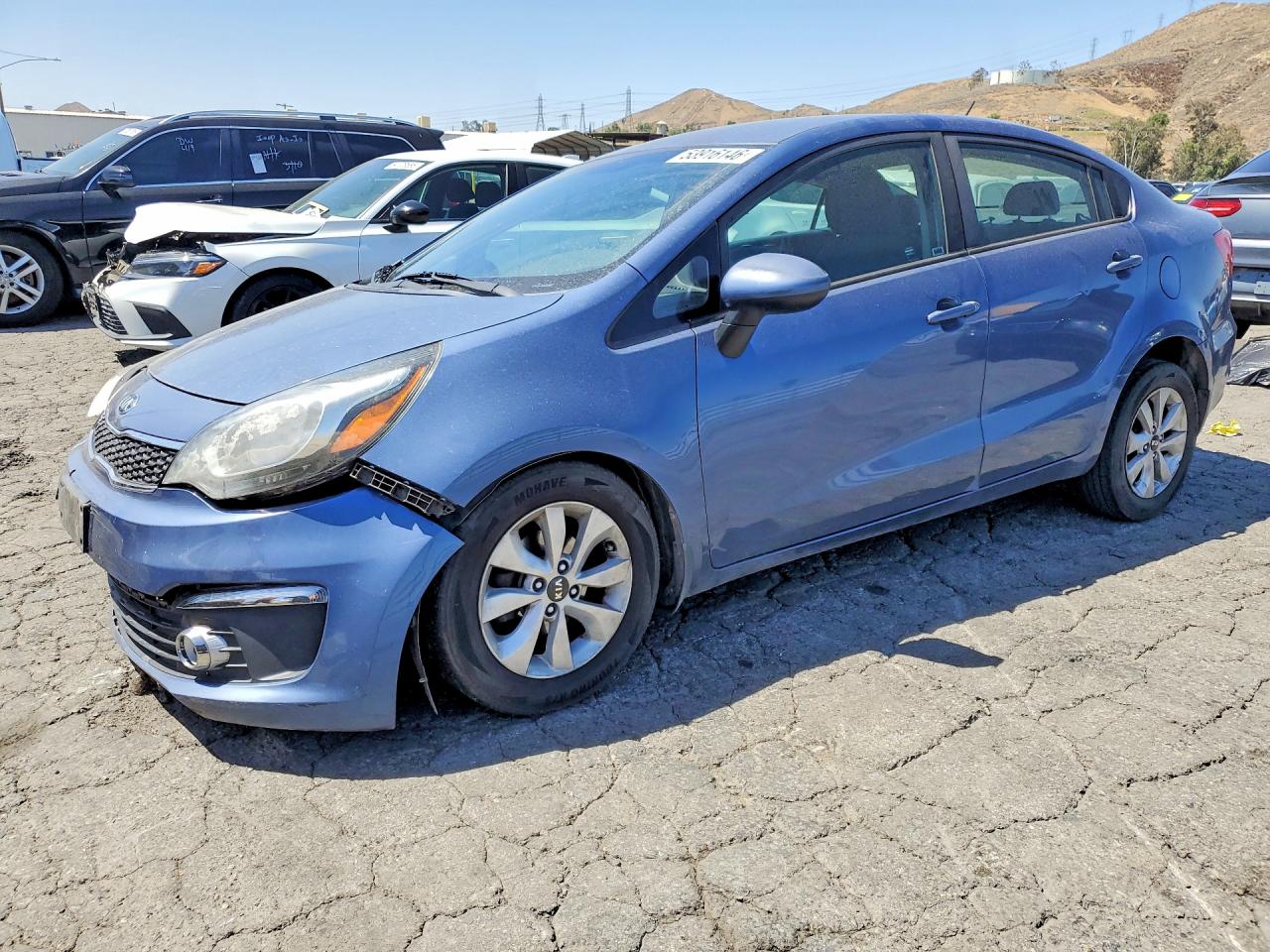 2016 Kia Rio EX, VIN KNADN4A34G6680590 — Front end