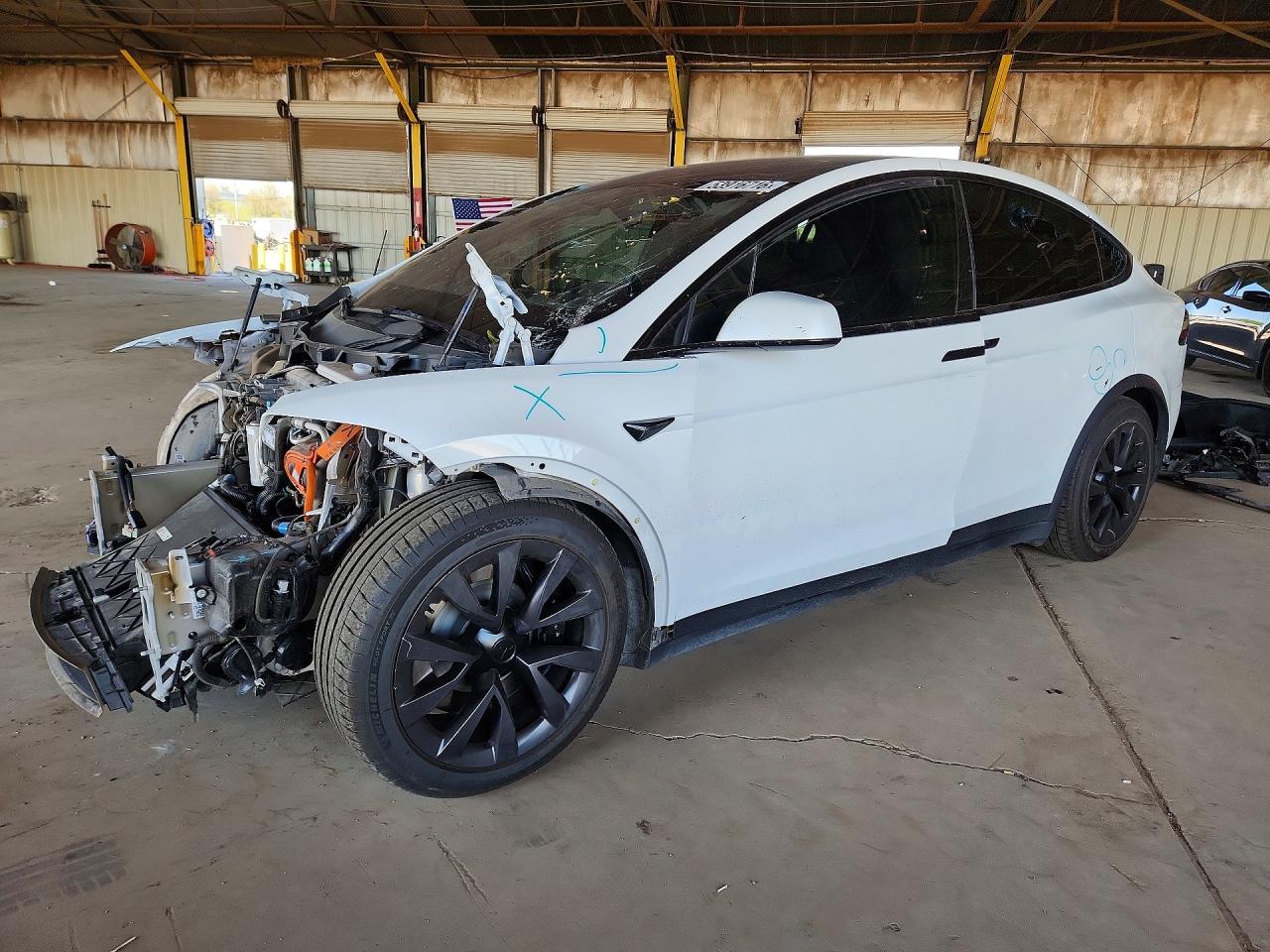 2024 Tesla Model X, VIN 7SAXCAE56RF435431 — Front end