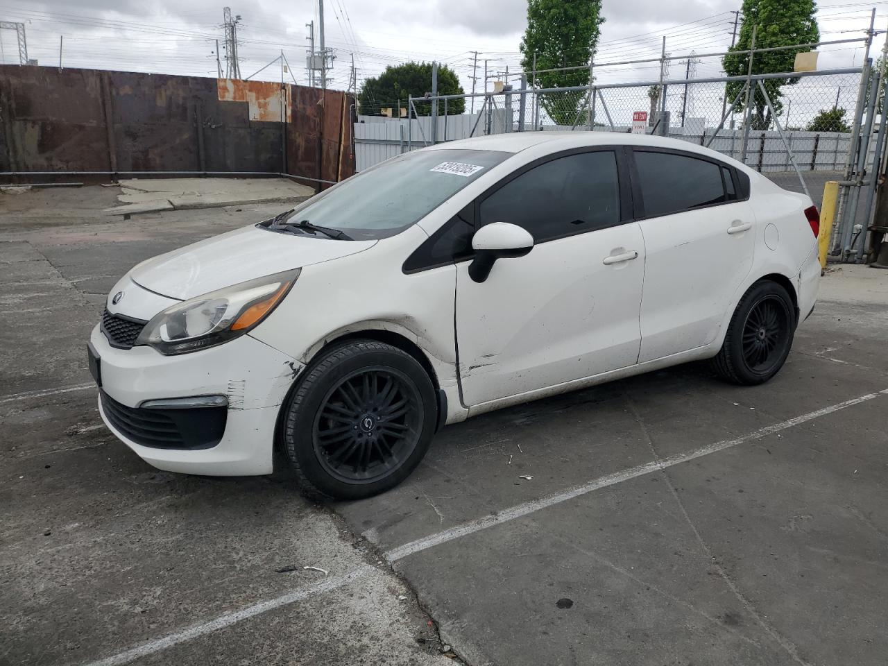 2016 Kia Rio LX, VIN KNADM4A30G6685529 — All over