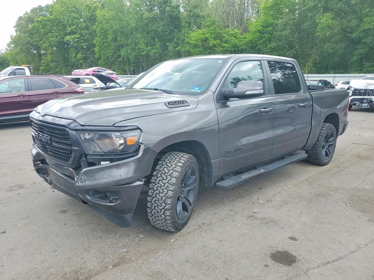 2020 Ram 1500 Big Horn, VIN 1C6SRFFT8LN160158 — Front end