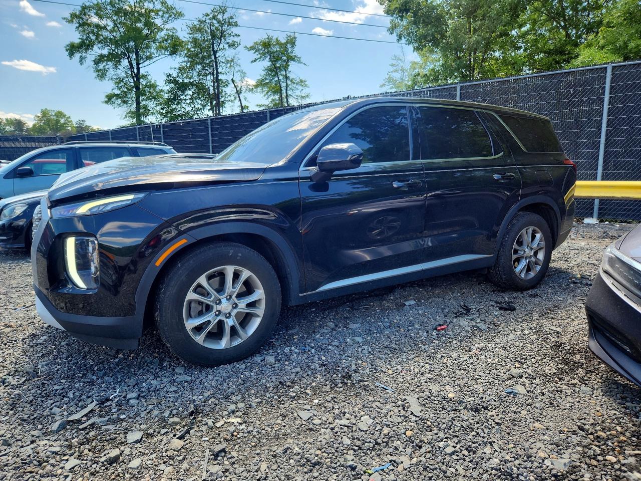 2021 Hyundai Palisade SE, VIN KM8R14HE2MU208242 — Front end