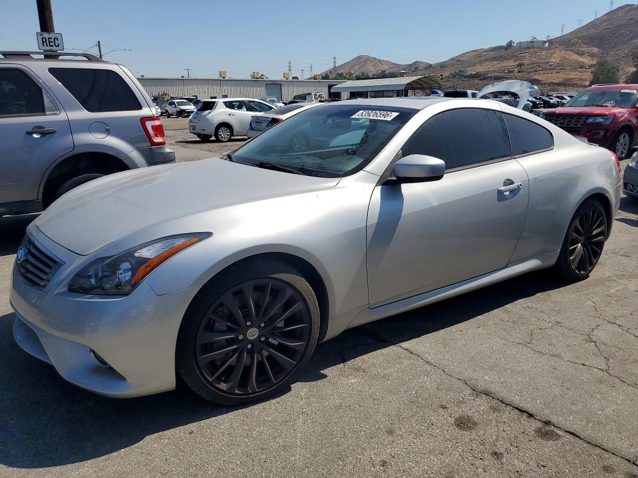2012 Infiniti G37, VIN XN1CV6EK8CM422867 — Крыша