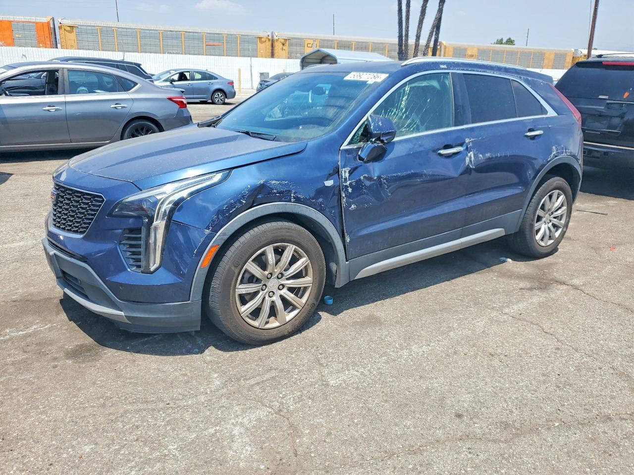 2019 Cadillac XT4 FWD Premium Luxury, VIN 1GYFZCR45KF190265 — Rollover