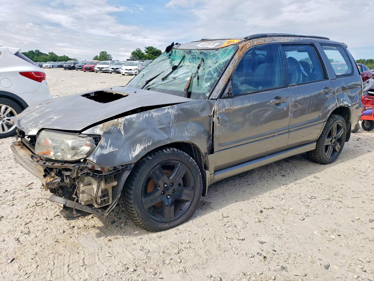 2007 Subaru Forester XT, VIN JF1SG69667G725379 — Опрокидывание