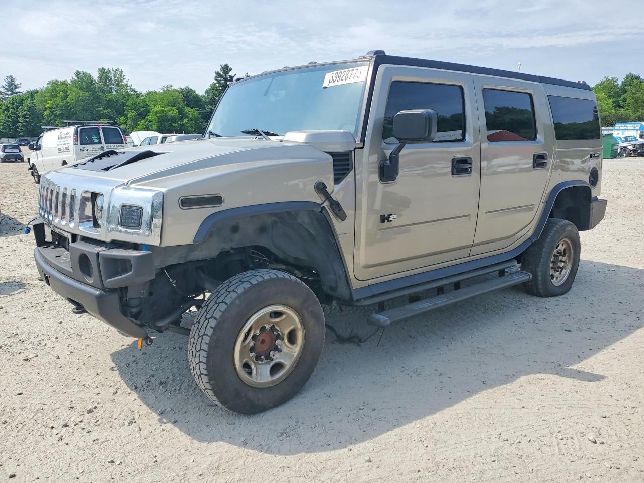 2003 Hummer H2, VIN 5GRGN23U73H139055 — Разукомплектован