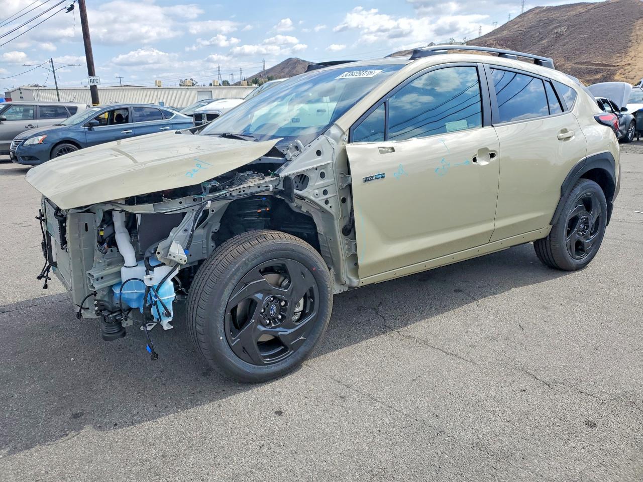 2026 Subaru Crosstrek Sport Hybrid, VIN JF2GUSGD4T8235063 — Front end