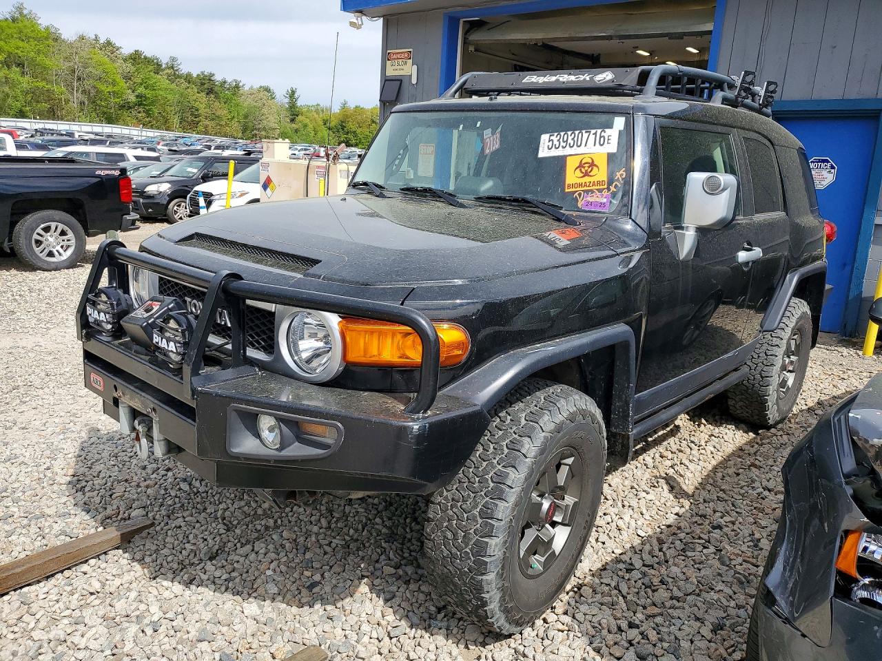 2007 Toyota FJ Cruiser, VIN JTEBU11F070070643 — Biohazard / chemical