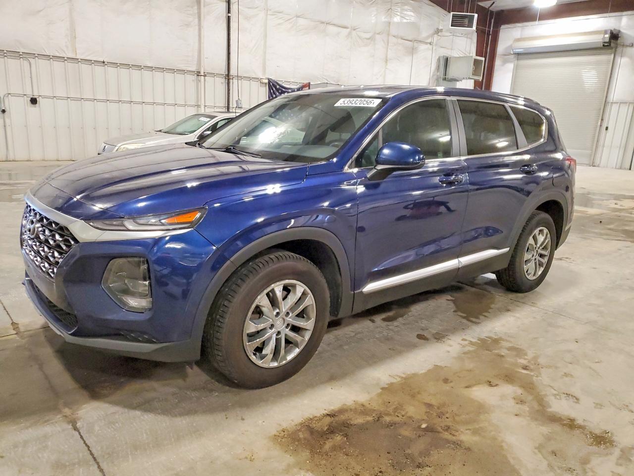 2019 Hyundai Santa Fe SE, VIN 5NMS23AD6KH103450 — Side