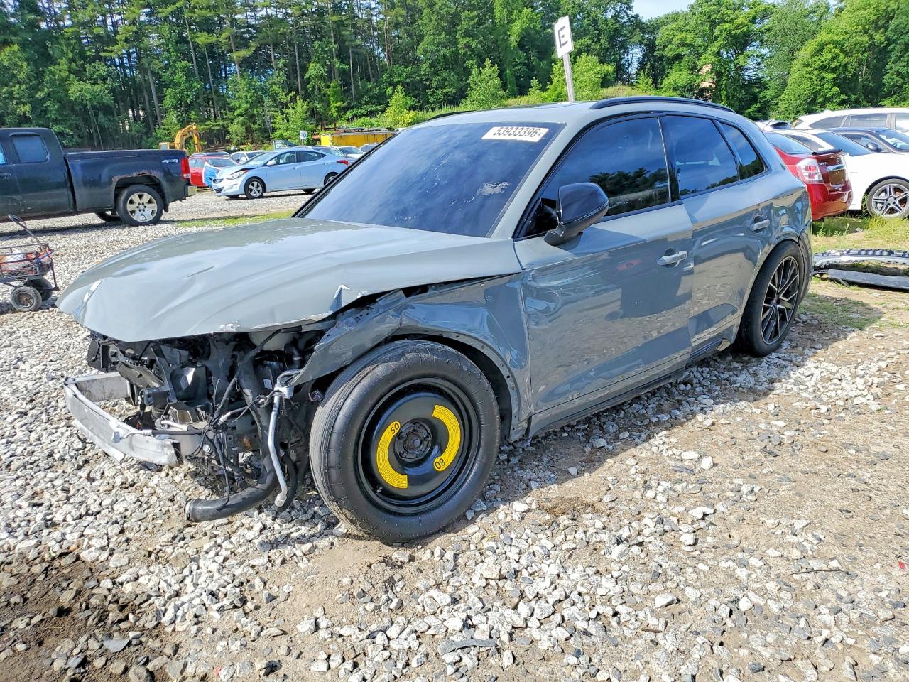 2022 Audi SQ5 Premium Plus, VIN WA1B4AFY9N2025663 — Перед