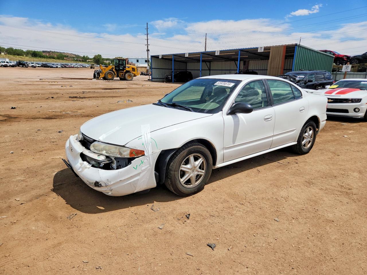 2004 Oldsmobile Alero GL1, VIN 1G3NL52F24C111648 — Front end