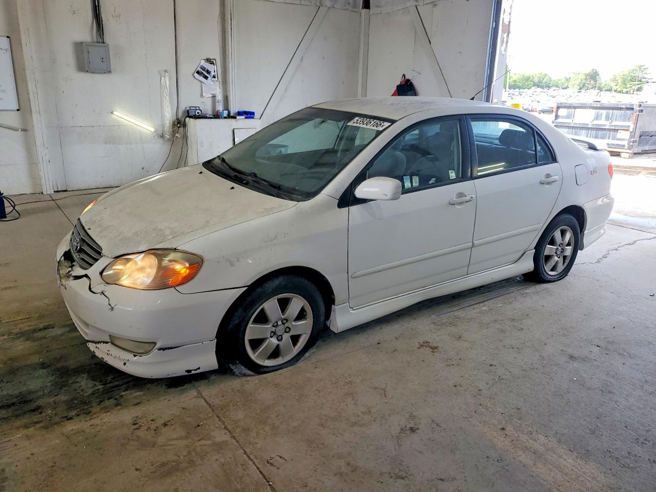 2004 Toyota Corolla S, VIN 2T1BR32E64C223602 — Front end