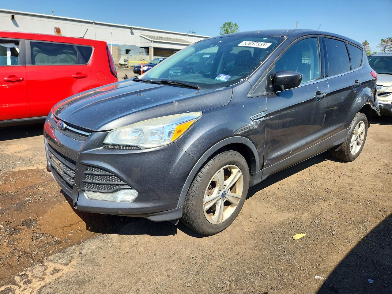 2015 Ford Escape SE, VIN 1FMCU9GX4FUC72508 — Rear end