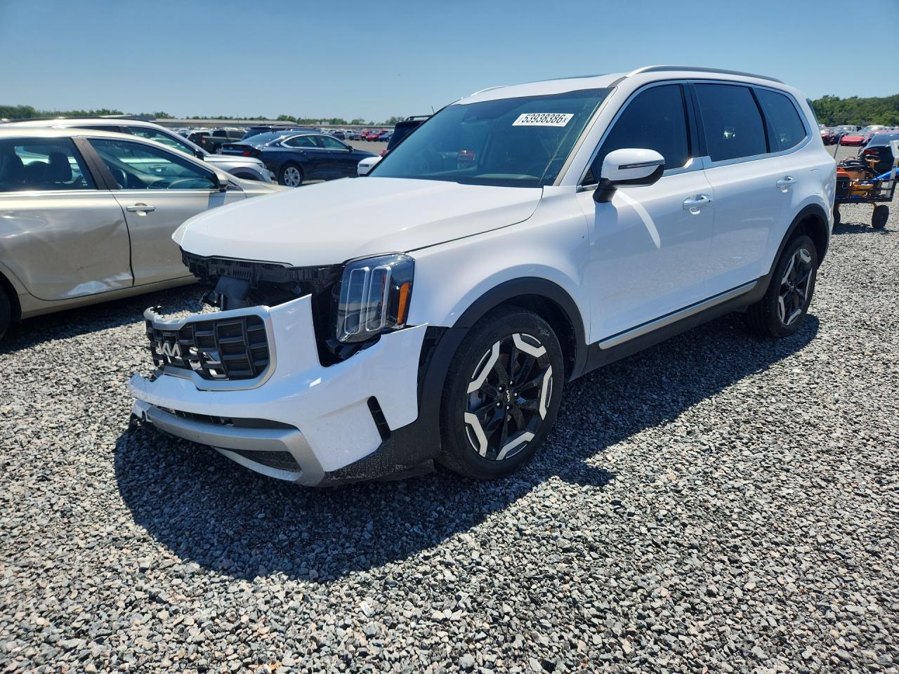 2025 Kia Telluride S, VIN 5XYP64GCXSG707155 — Front end