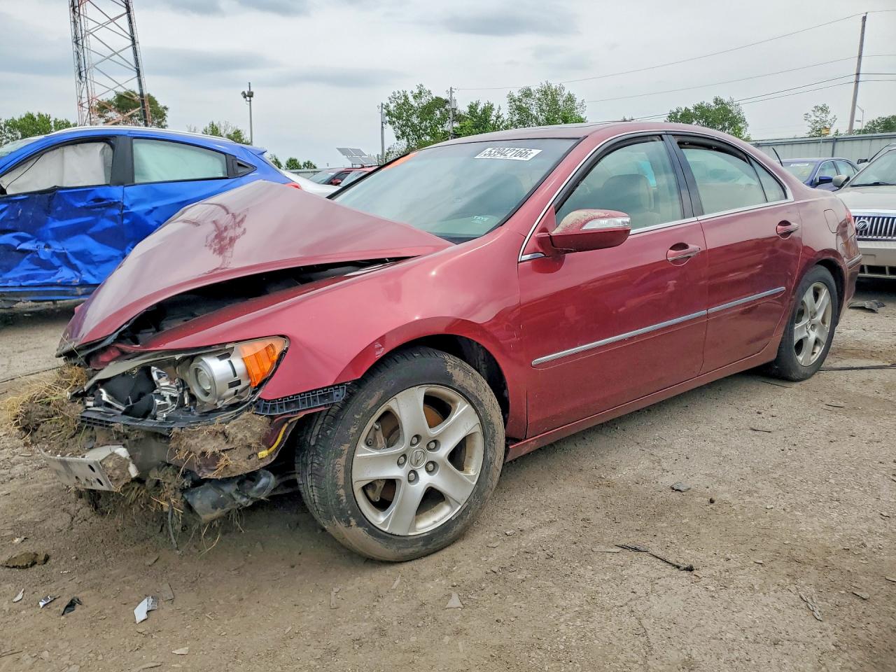 2006 Acura RL, VIN JH4KB16516C009288 — Front end