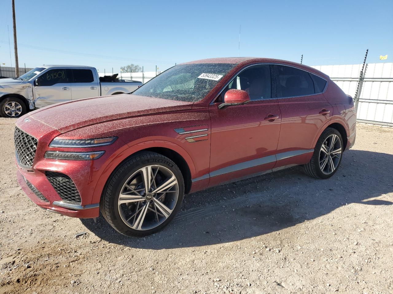 2025 Genesis GV80 Coupe 3.5T e-SC, VIN KMUJBESC7SU257927 — Side