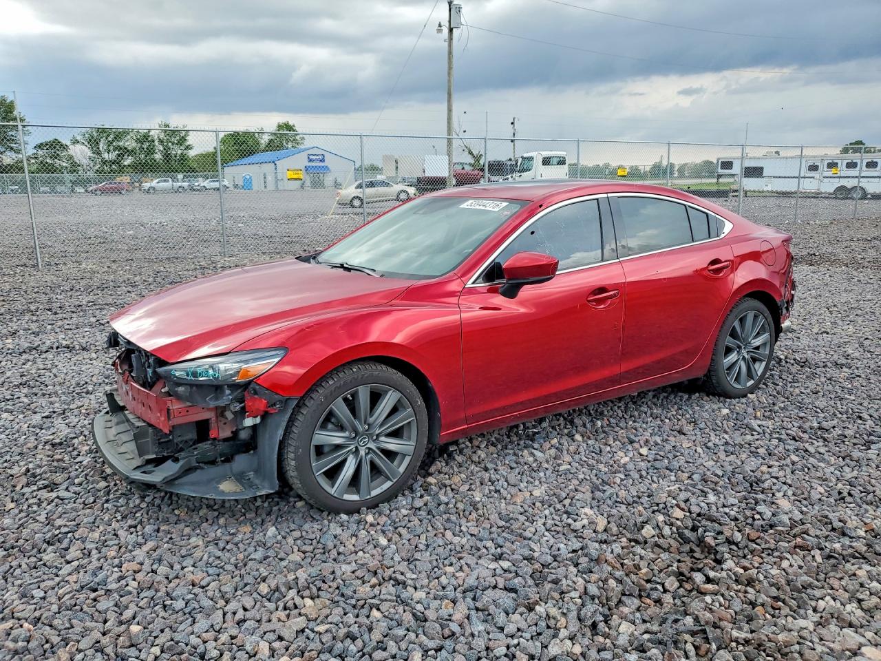 2019 Mazda 6 Touring, VIN JM1GL1VM7K1505148 — Перед