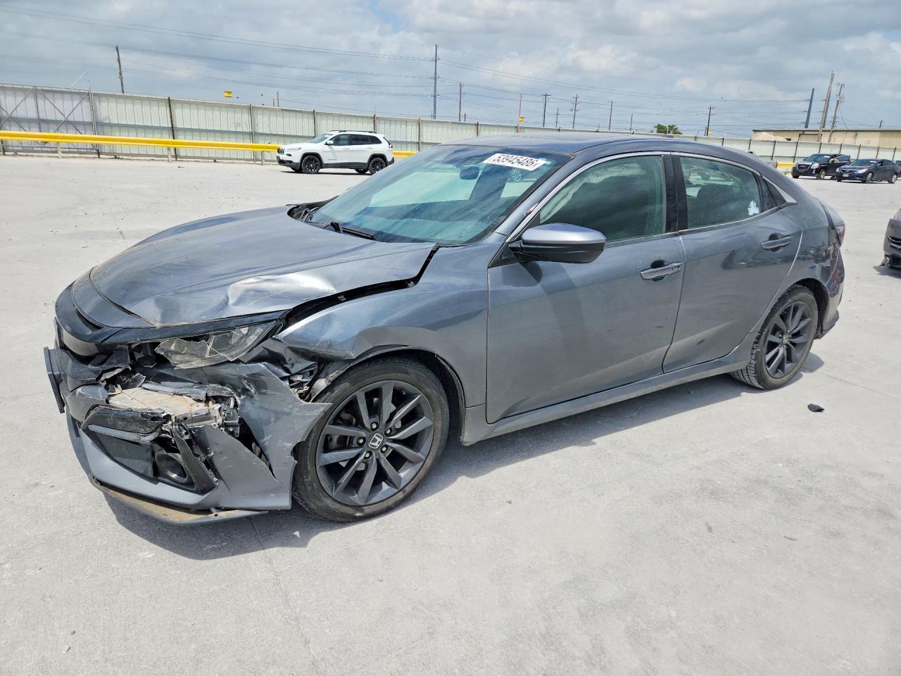 2021 Honda Civic EX, VIN SHHFK7H62MU233003 — Перед