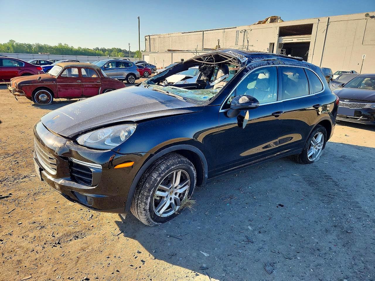 2017 Porsche Cayenne, VIN WP1AA2A26HKA91660 — Rollover
