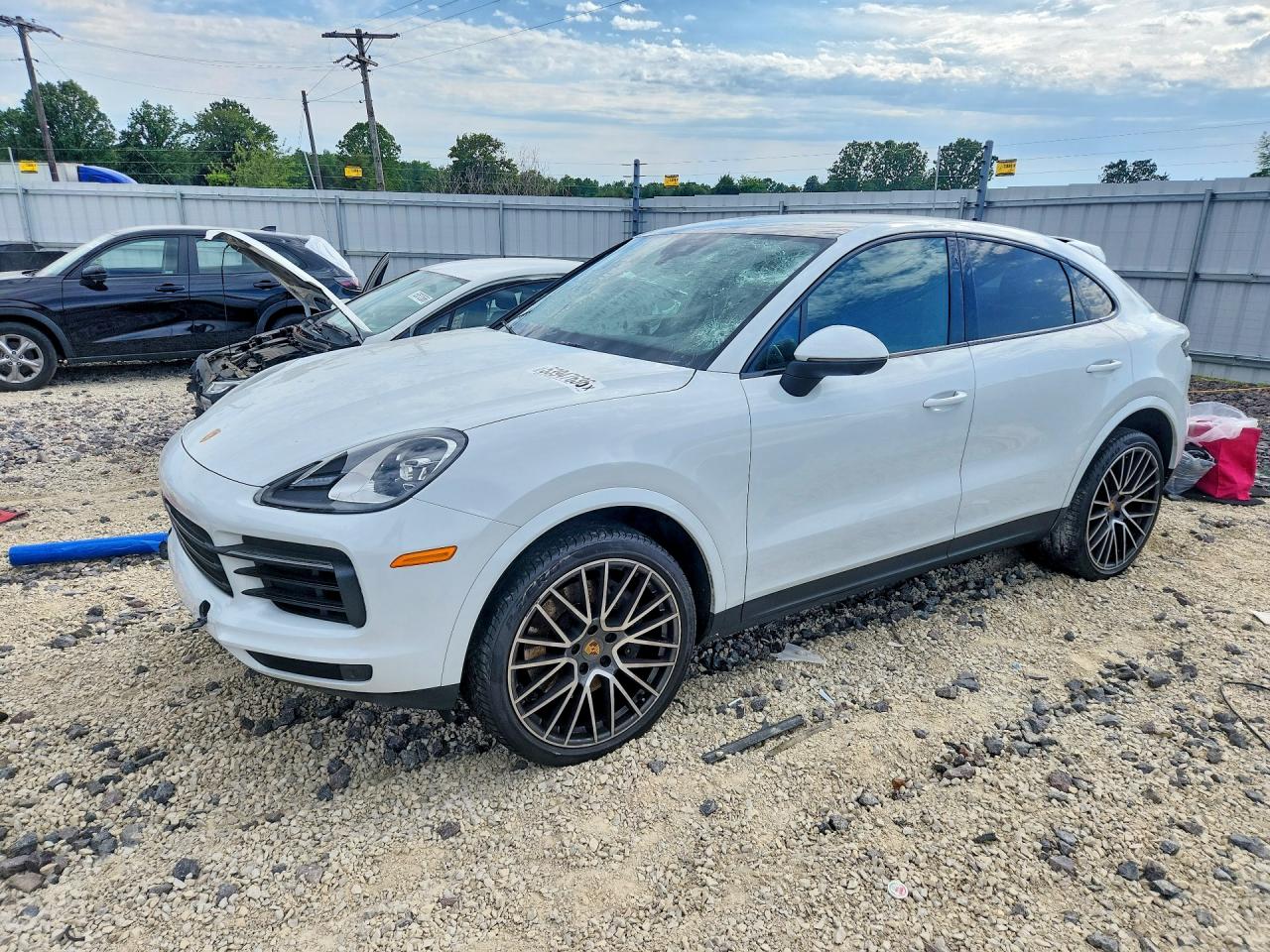 2022 Porsche Cayenne, VIN WP1BA2AY9NDA48097 — Hail