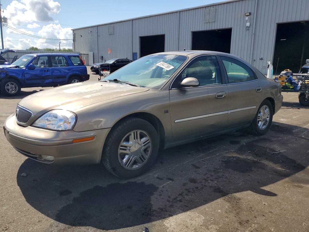 2002 Mercury Sable LS Premium, VIN 1MEFM55S72G615871 — Rear end