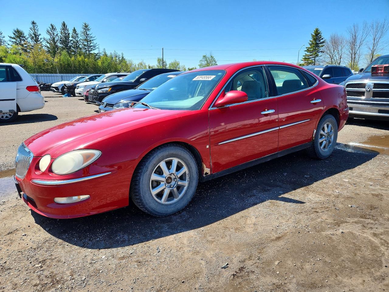 2008 Buick Allure CX, VIN 2G4WF582981323471 — Front end