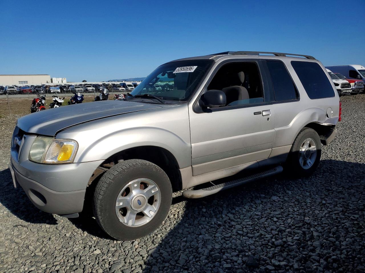 2003 Ford Explorer Sport XLS, VIN 1FMYU60E13UA24676 — Rear end