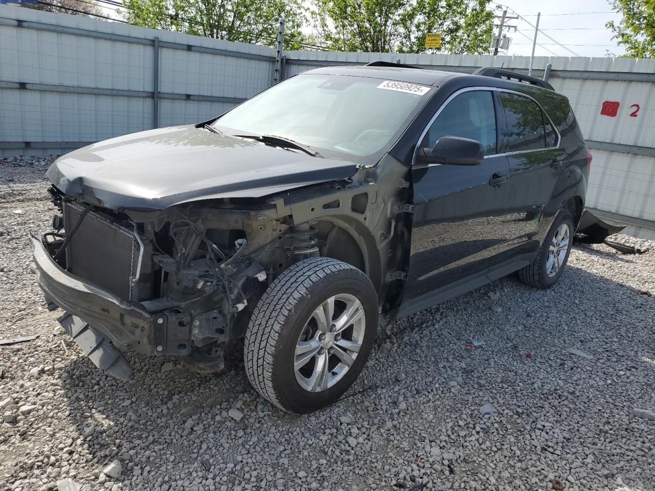 2014 Chevrolet Equinox LT, VIN 2GNALCEK5E6296324 — Front end